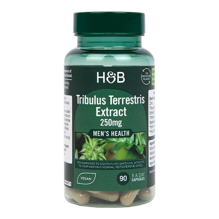 Grannyjevi zobje (Tribulus Treseris Extract) 250mg 90 Kapsule Holland & Barrett