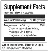 Trojni magnezijev kompleks 400 mg - 30 kapsul