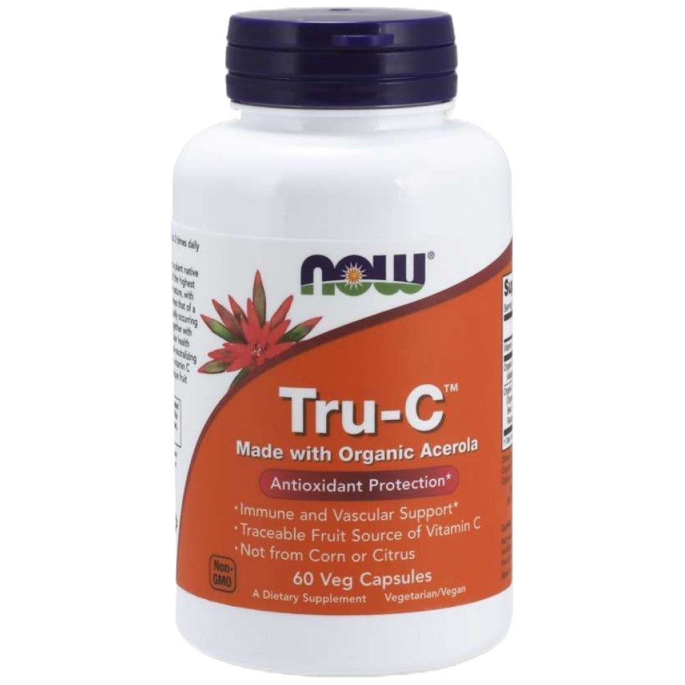 Tru-C | 100 mg vitamina C iz Acerole - 60 kapsul