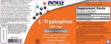 Triptophan 500 mg - 60 kapsul