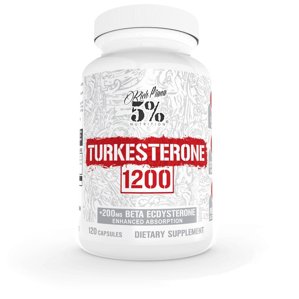 Turkesterone 1200 | z beta -ecdisteronom in Astraginom - 120 kapsul