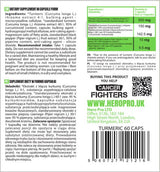 Kurkuma kurkumin 550 mg | s črnim poprom - 60 kapsul