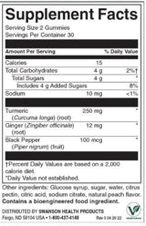 Kurkuma z ingverjevimi gumi | Mango - 60 žvečilnih tablet