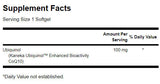 Ubikinol Enhacted Bioactivity CoQ10 100 mg - 60 gel kapsul