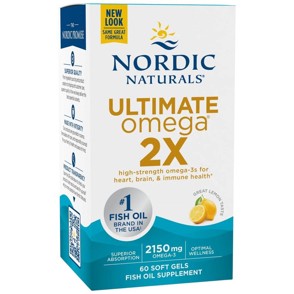 Ultimate Omega 2x 2150 mg - 60 softgelov