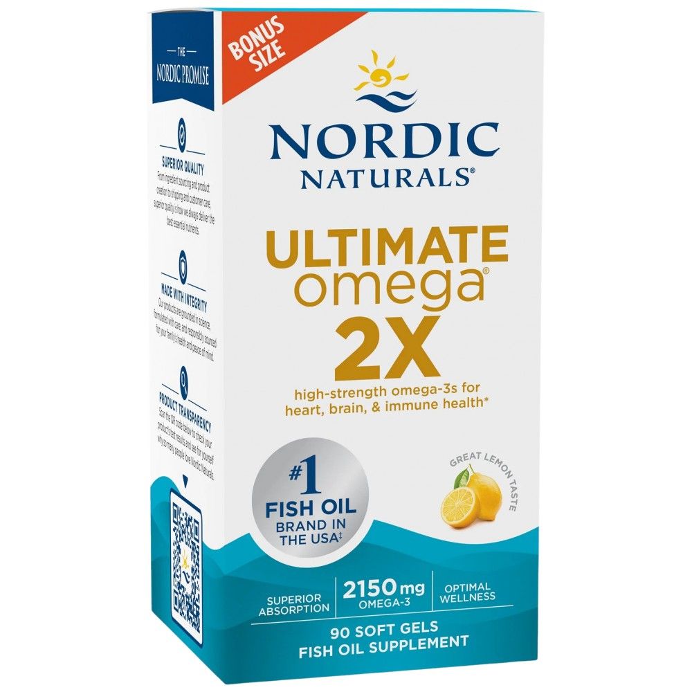 Ultimate Omega 2x 2150 mg - 90 softgelov