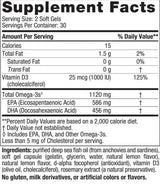 Ultimate omega 2x mini 1120mg | Z vitaminom D3 - 60 gel kapsul