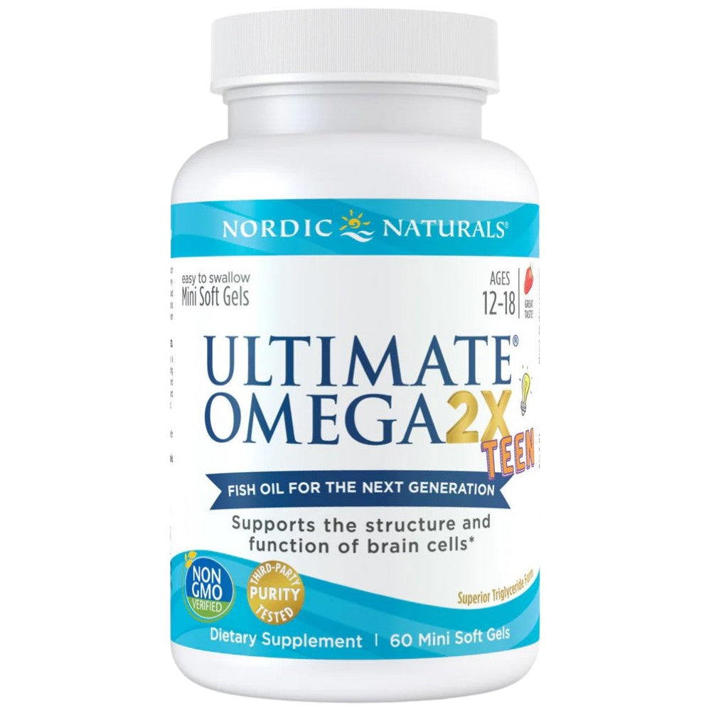Ultimate Omega 2x Teen - 60 softgelov