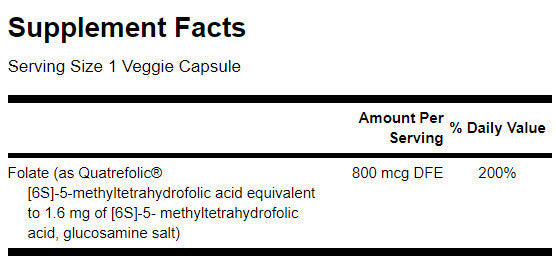 Ultra folate 800 mcg - 30 kapsul