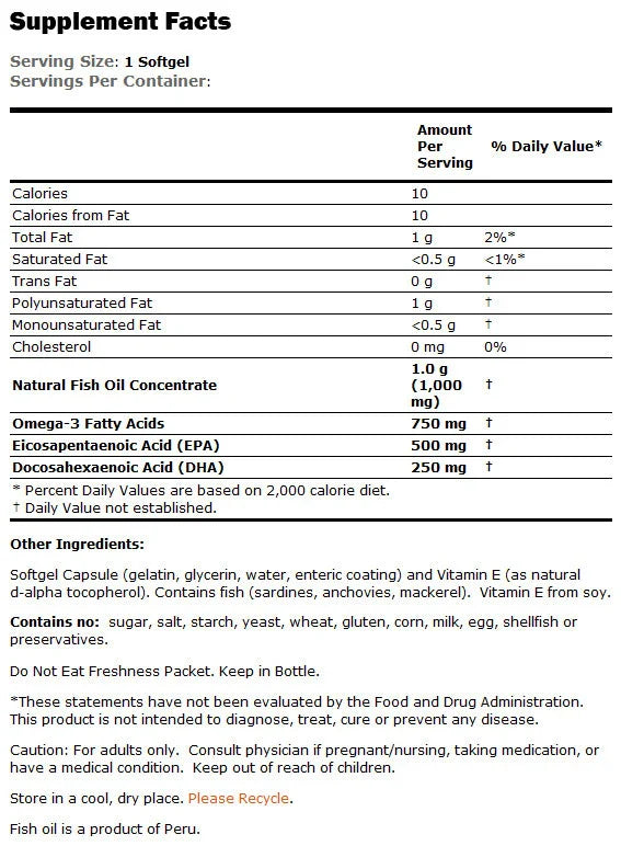 Ultra omega 3 - 180 gel kapsul
