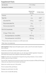 Ultra omega 3 | Ribje želatinske mehke mehke - 180 softgelov