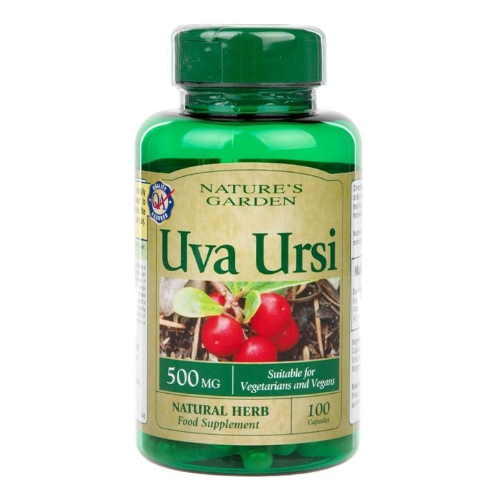 Bearberry (Uva Ursi) 500mg 100 kapsule Holland & Barrett