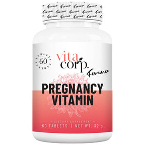 Pregnancy Vitamin Femina - 60 Tablets - Nutra Best Europe