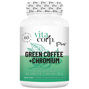 Green Coffee + Chromium - 60 Tablets - Nutra Best Europe