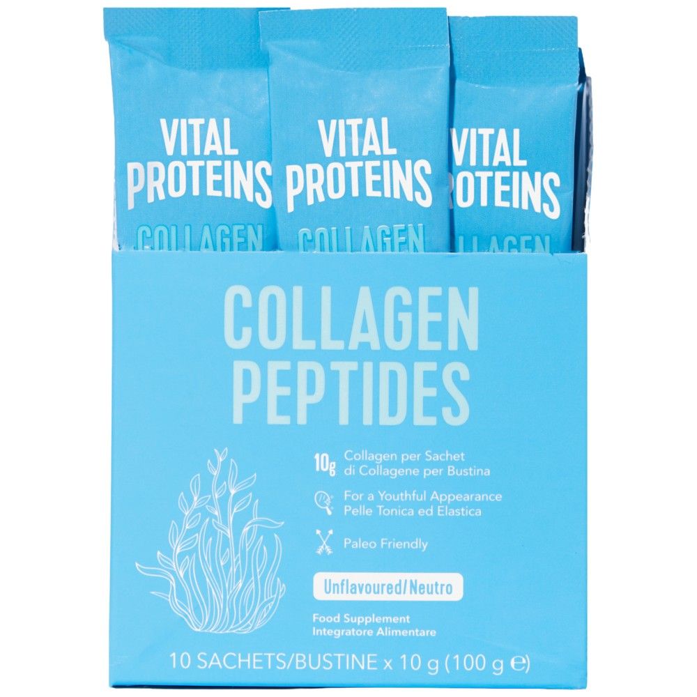Kolageni peptidi Original | Podpora za lase, kožo in nohte - 10 x 10 gramov