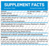 Vanadil sulfat 10 mg / 100 zavihkov