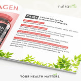 Veganski kompleks za tvorbo kolagena 180 Vcaps. <tc>Nutravita</tc>