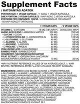 Veganska podpora za kolage / s hialuronsko kislino in aminokislinami - 100 kapsul