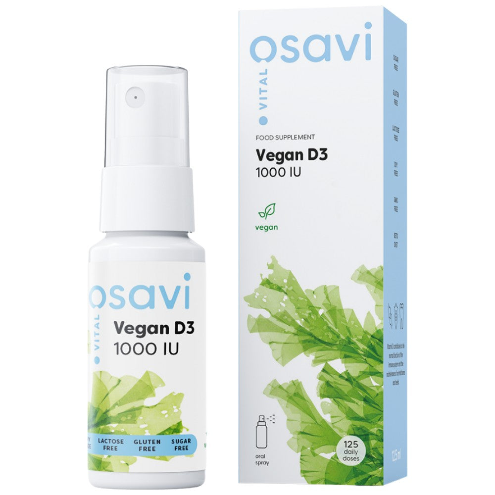 Vegan D3 1000 iu | Peroralno razpršilo - 12,5 ml
