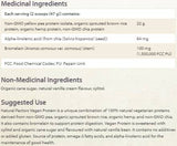 Veganski faktorji beljakovin 340 gramov