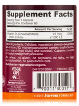 Vegan vitamin D3 1000 iu 60 kapsul