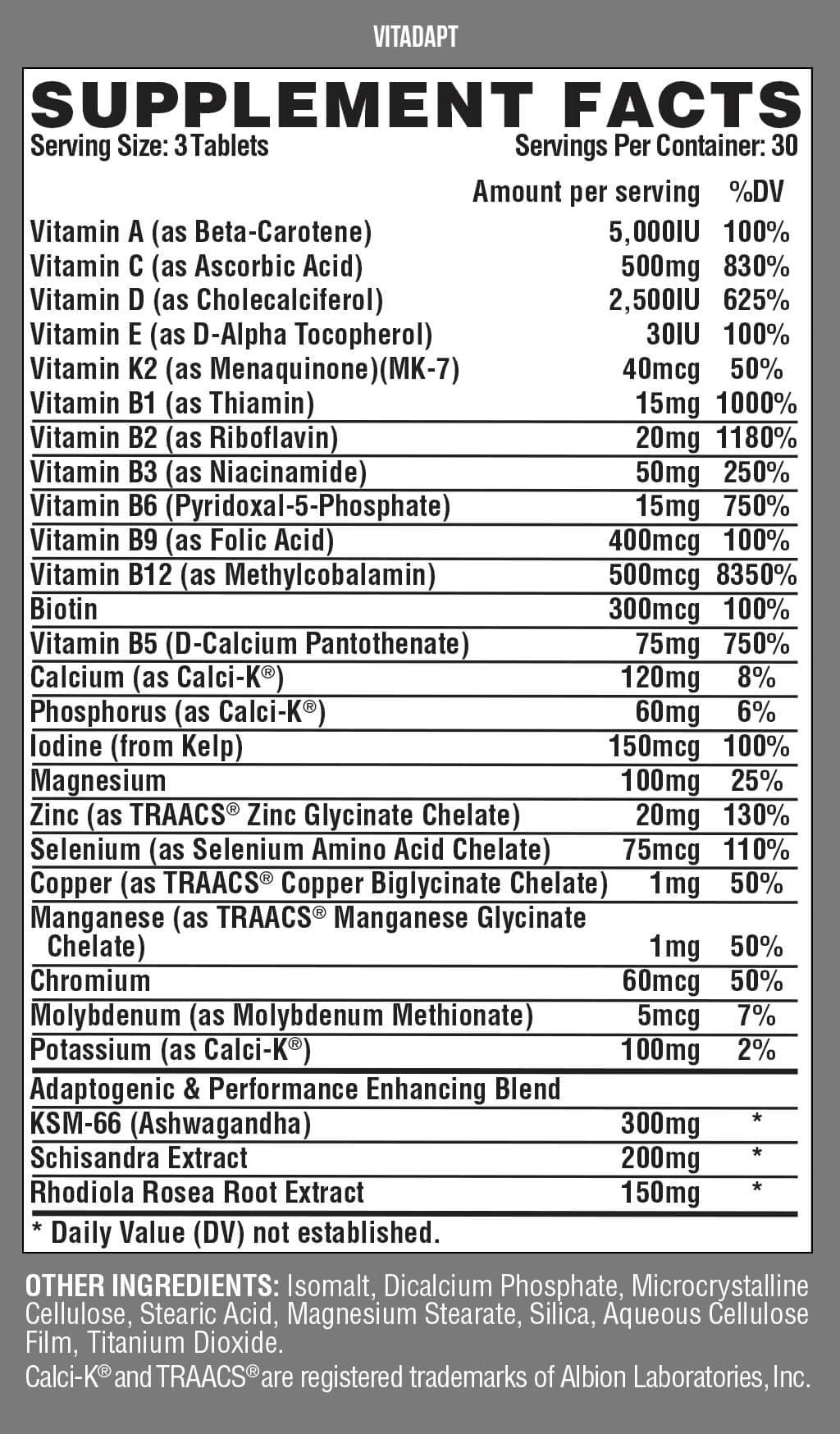 Vitadapt - 90 tablet