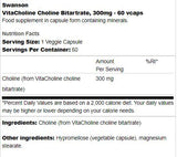 Vitaholin holin bitartrat 300 mg 60 kapsul