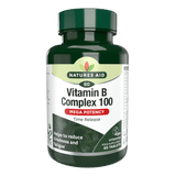 Kompleks vitamina B (kompleks vitamina B 100) 60 tablet s počasnim sproščanjem Natursaid
