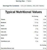 Vitamin B kompleks 360 tablet