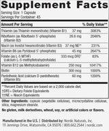 Kompleks vitamina B - 45 kapsul