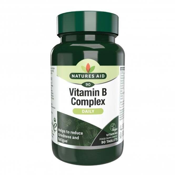 Kompleks vitamina B (kompleks vitamina B) 90 tablet Naturesaid