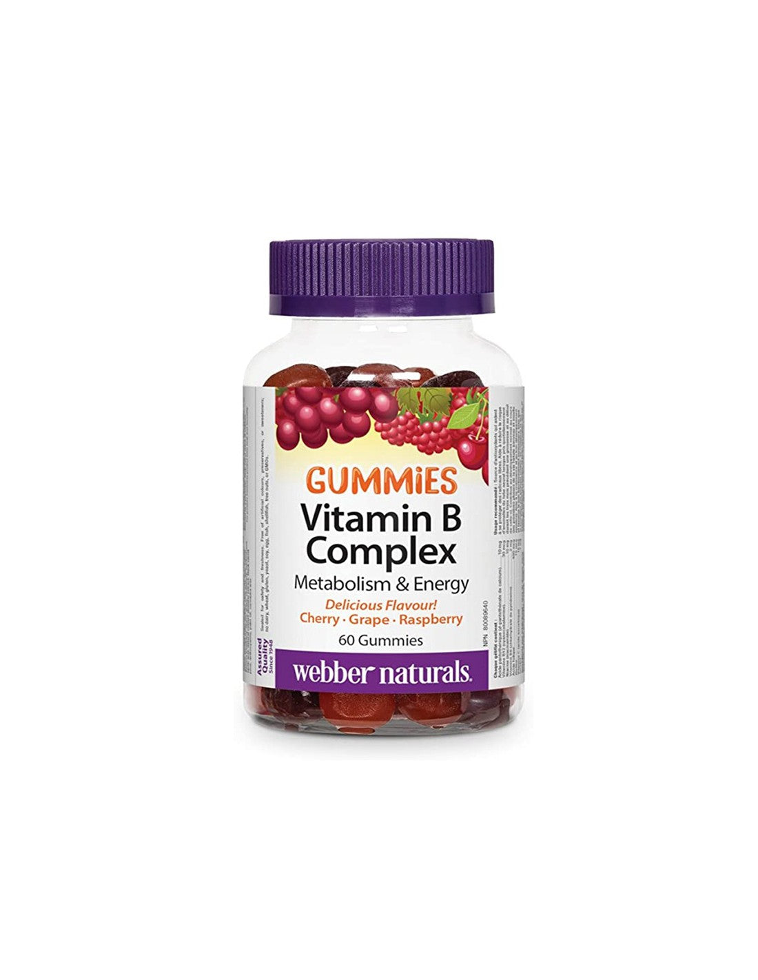 Vitamin B kompleksni gumi - vitamin B kompleksni gumi, 60 železov tablete