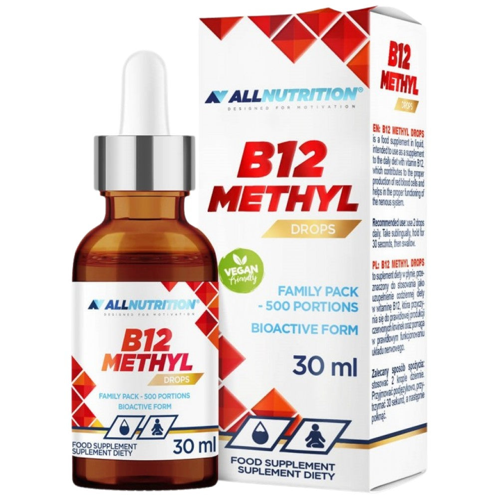 Metilne kapljice vitamina B12 - 30 ml