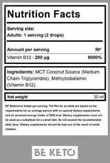 Vitamin B12 v kapljicah | kot metilkobalamin - 30 ml
