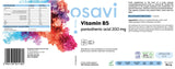 Vitamin B5 | Pantotenska kislina 200 mg - 180 kapsul