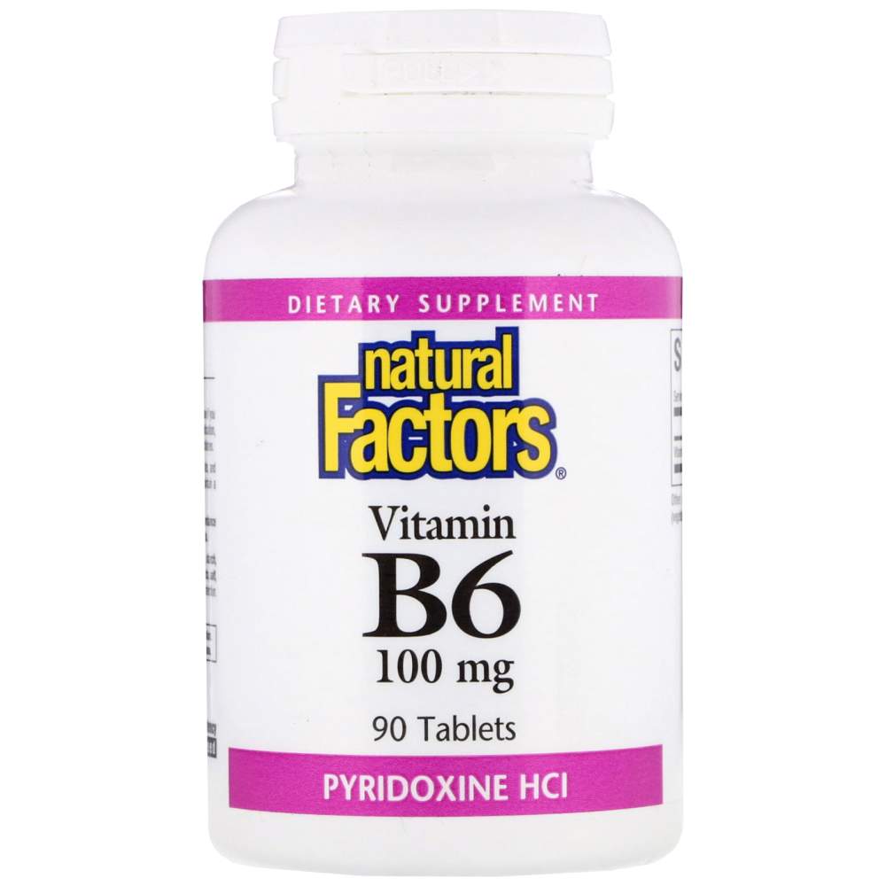 Vitamin B6 100 mg 90 tablet
