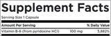 Vitamin B6 100 mg / piridoksin - 100 kapsul
