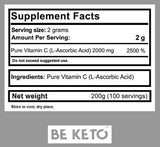 Vitamin C 100% v prahu - 200 gramov