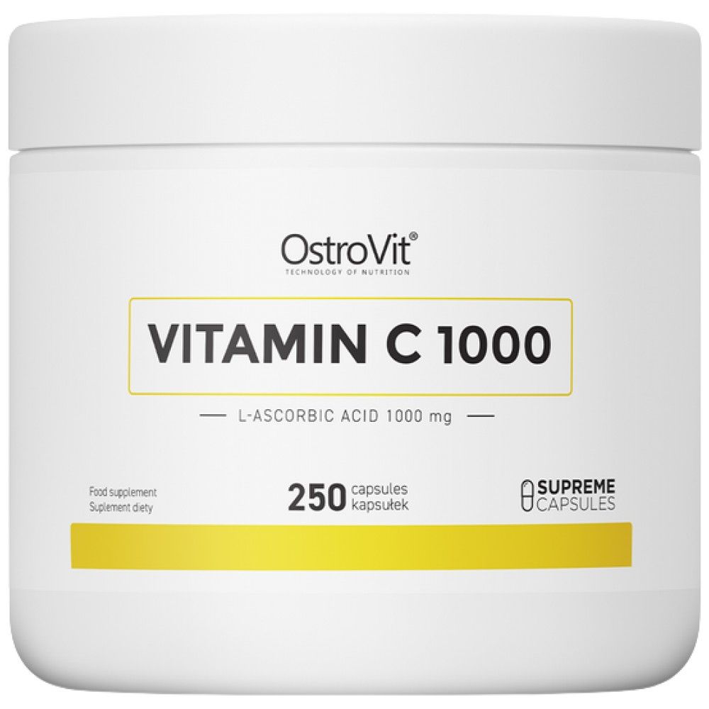 Vitamin C 1000 mg - 250 kapsul