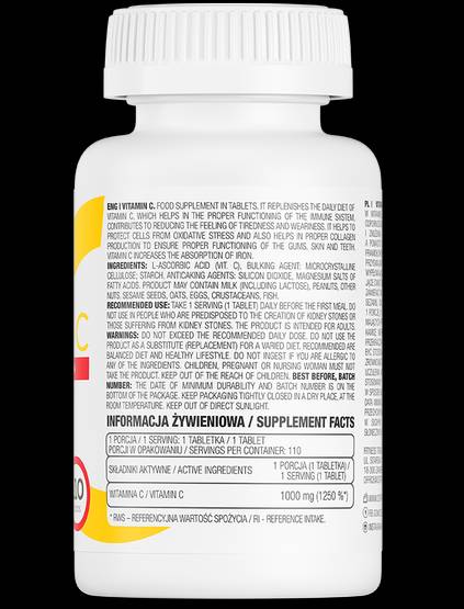 Vitamin C 1000 mg / omejena izdaja 110 tablet