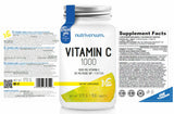 Vitamin C 1000 | z boki z vrtnicami - 100 tablet