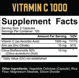 Vitamin C 1000 | Z cinkom in citrusi bioflavonoidi - 240 kapsul