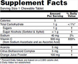 Vitamin C -500 žvečilni - 100 žvečilnih tablet