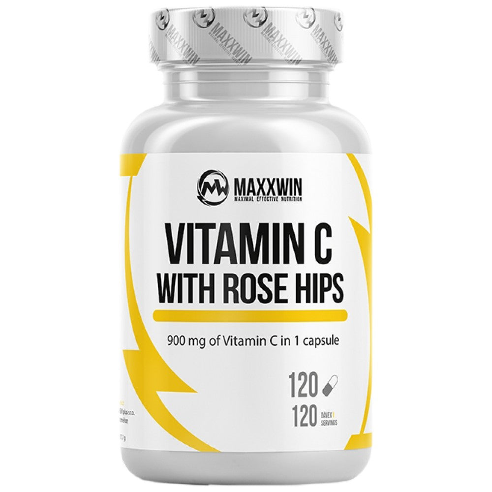 Vitamin C 900 mg | z boki vrtnic - 120 kapsul