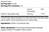 Kapsule vitamina C - 200 kapsul