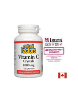 Kristali vitamina C 1000 mg - 125 gramov