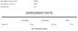 Vitamin C v prahu / aromatiziran 1000 gramov