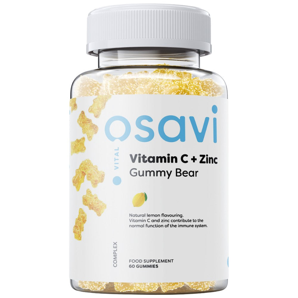 Vitamin C + cink | Gummy Bear - 60 gumijastih bombonov