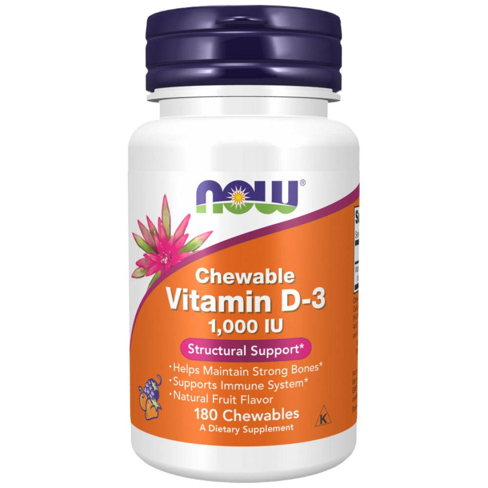 Vitamin D-3 1000 iu | Žvečenje - 180 žvečilnih tablet