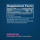 Vitamin D-3 /400 IU / 250 softgelov